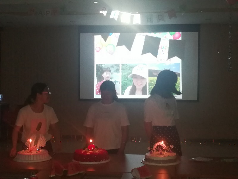 国丰橡塑员工生日会